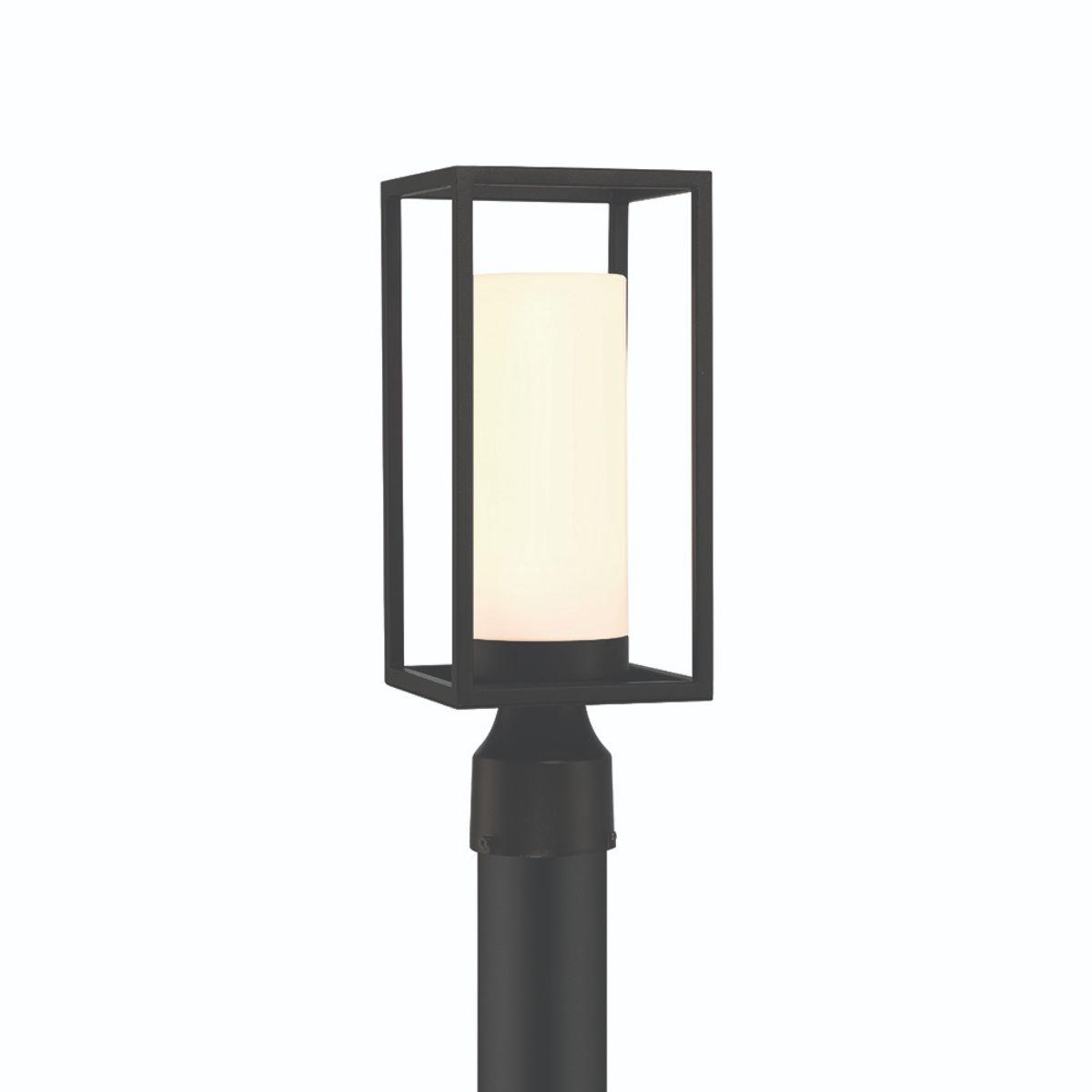 Bastille 15 In. Lantern Head Satin Black finish - Bees Lighting