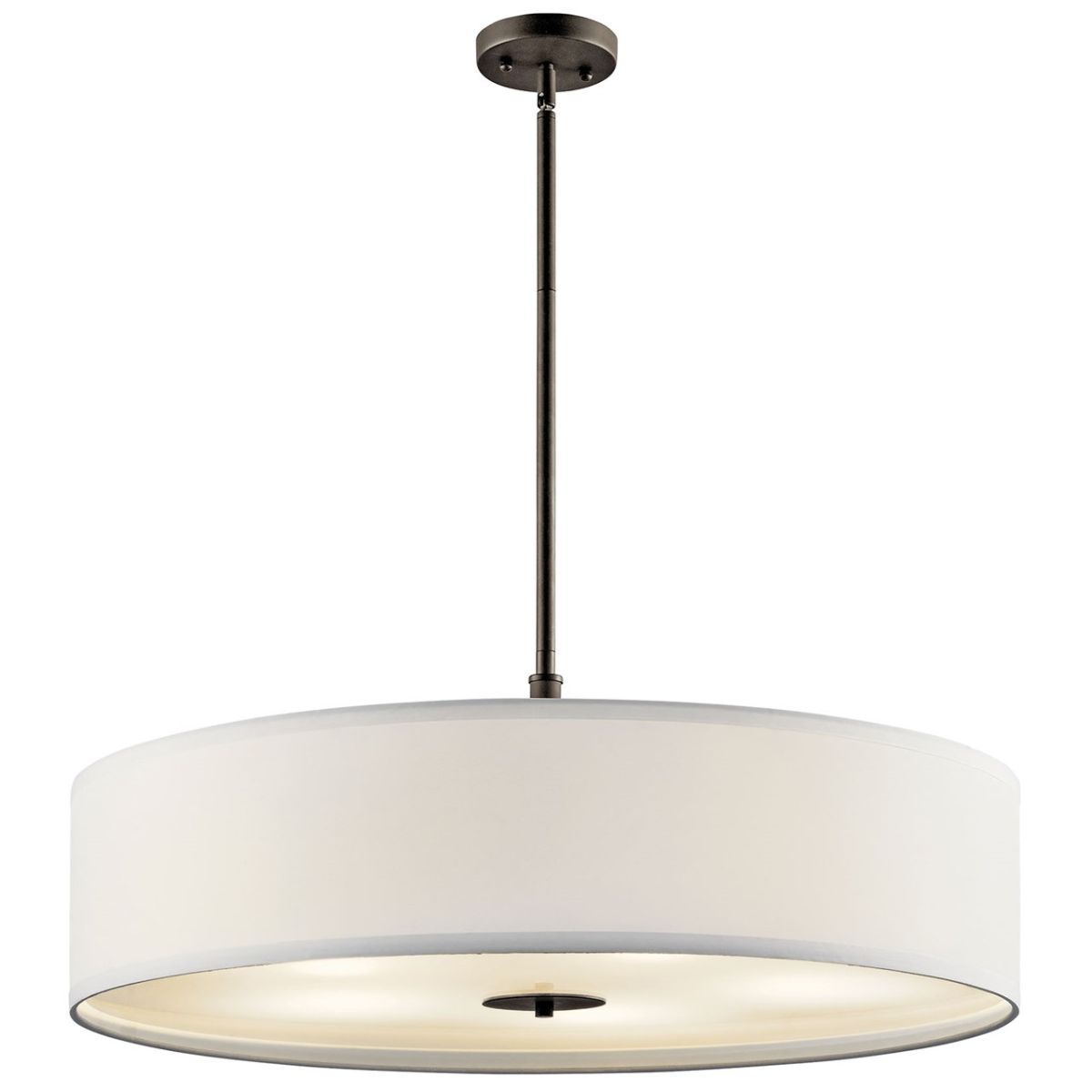 30 in. 5 Lights Pendant Light Bronze Finish