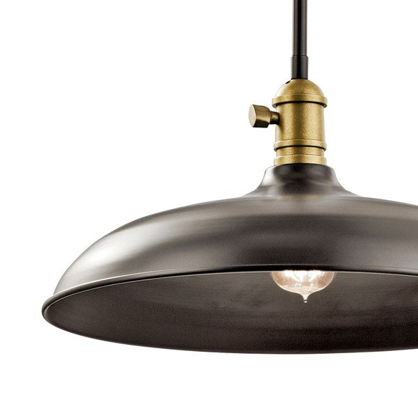 Cobson 16 in. Pendant Light Bronze Finish