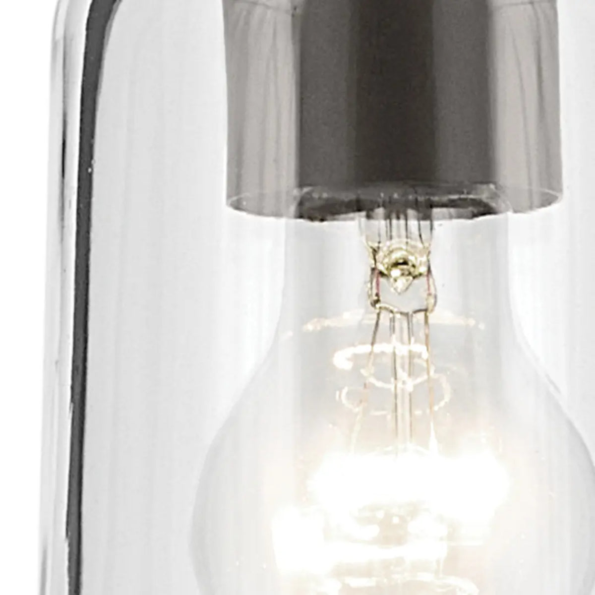 Shailene 11" 1-Light Mini Pendant Light with Clear Glass, Olde Bronze Finish - Bees Lighting