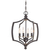 Middletown 16 in. 4 Lights Chandelier Bronze finish - Bees Lighting