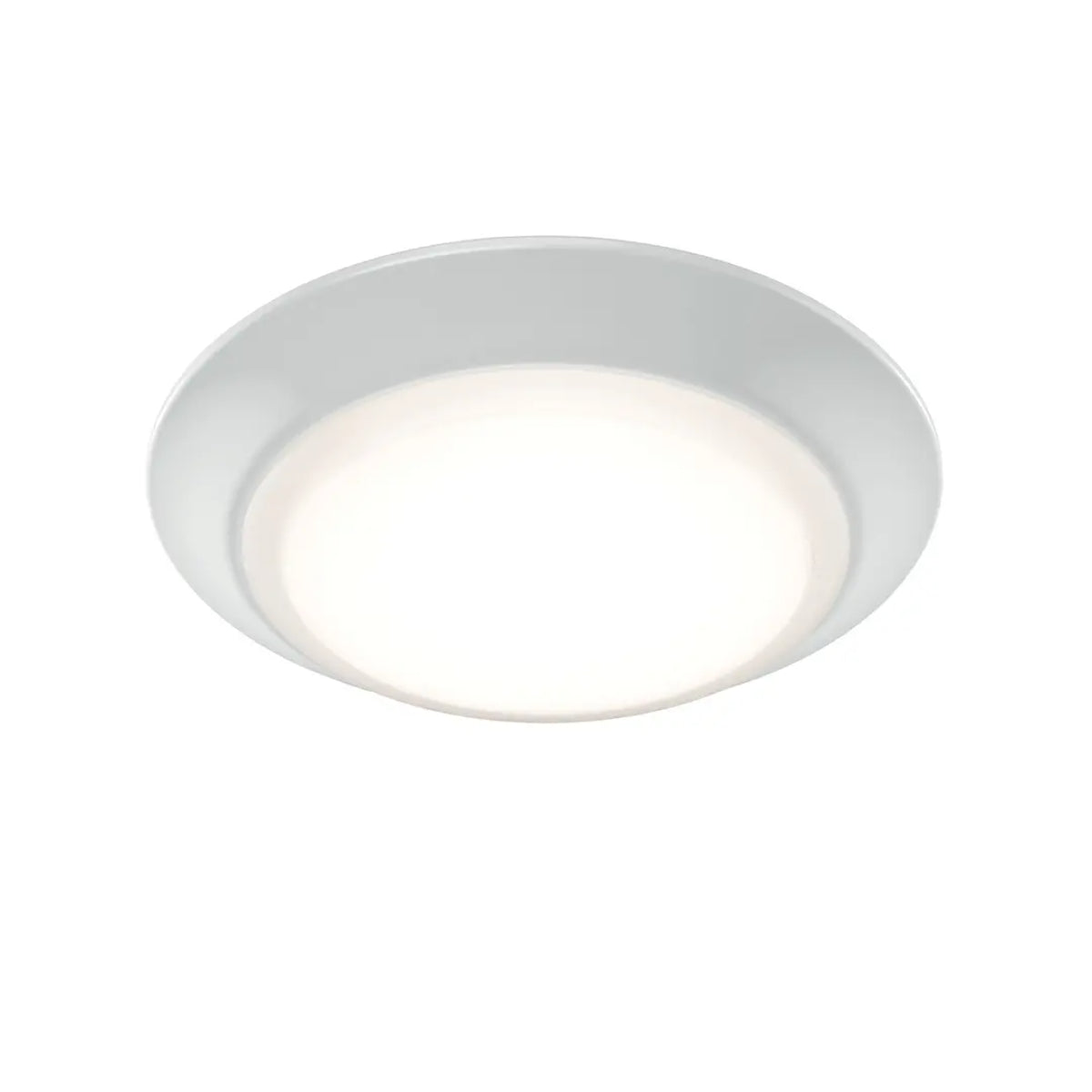 Gen Select 7" LED Flush Mount Light, White Finish 24-Count Bulk Pack