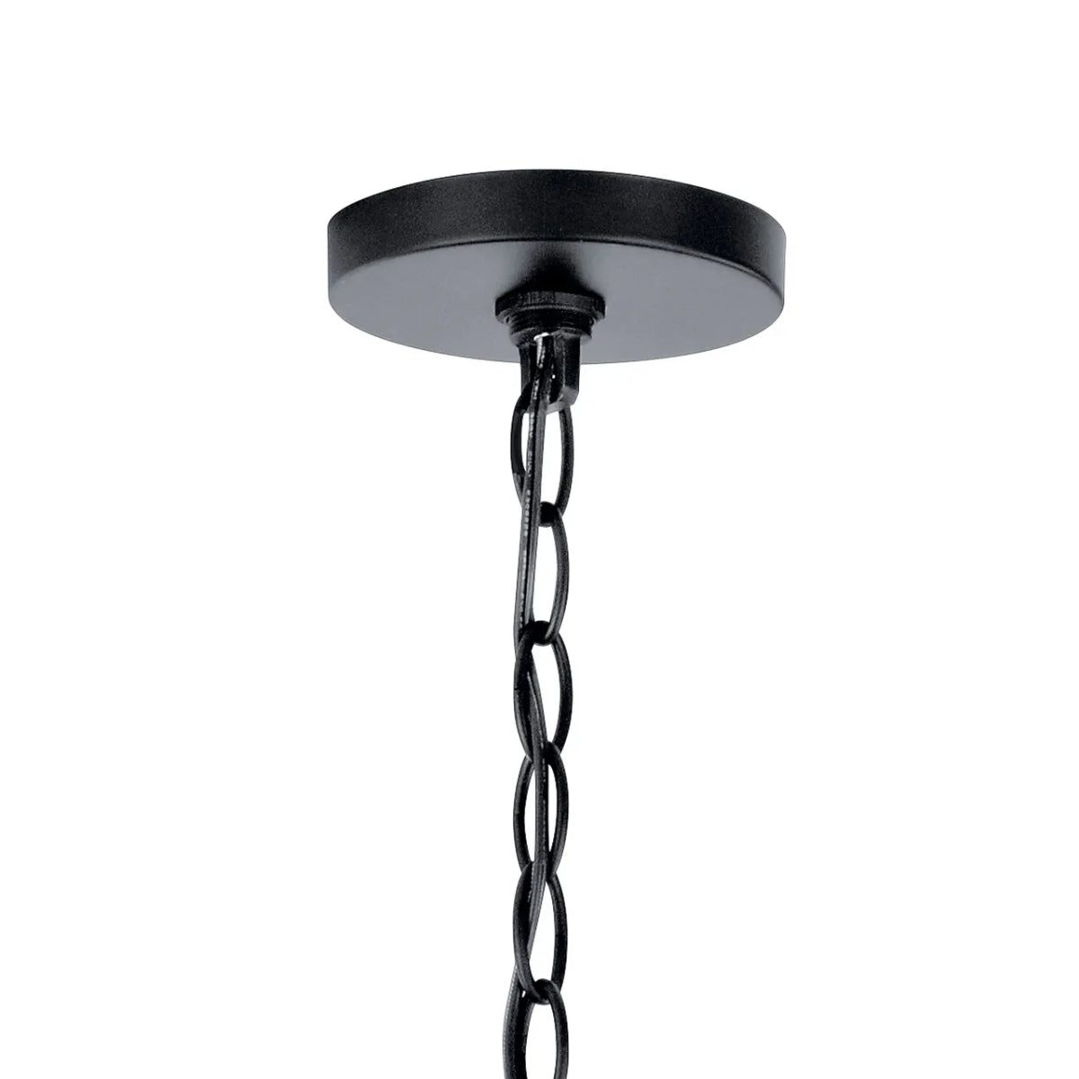 Crosby 31" 4-Light Pendant Light with Clear Glass, Black Finish - Bees Lighting