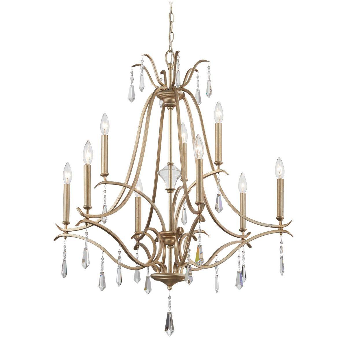 Laurel Estate 32 In. 9 Lights Chandelier