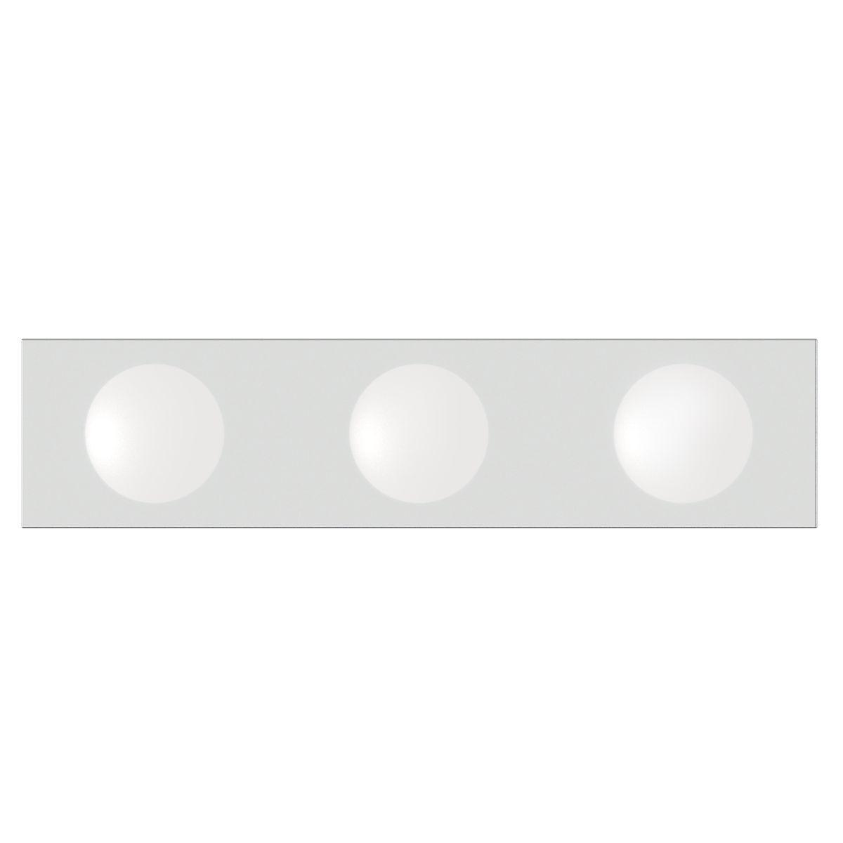 Essentials 445x 18 in. 3 Lights Bath Bar Polished Chrome Finish - Bees Lighting