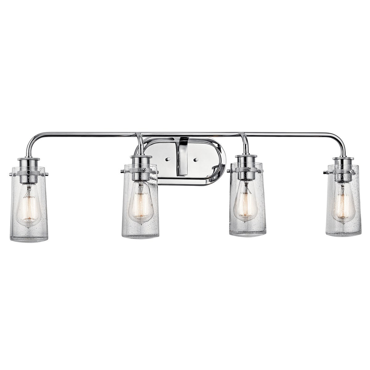 Braelyn 34 in 4 Lights Vanity Light Chrome finish