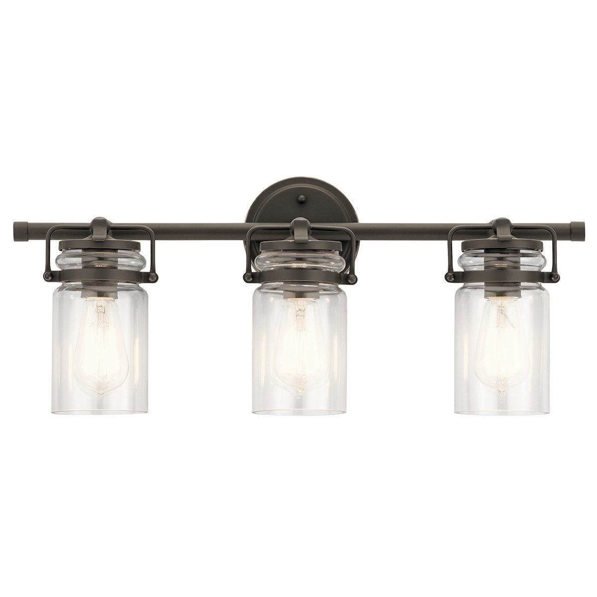 Brinley 24 in 3 Lights Vanity Light Old Bronze finish