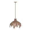 Jalore 3 Lights 22 in. Chandelier Bronze Finish - Bees Lighting