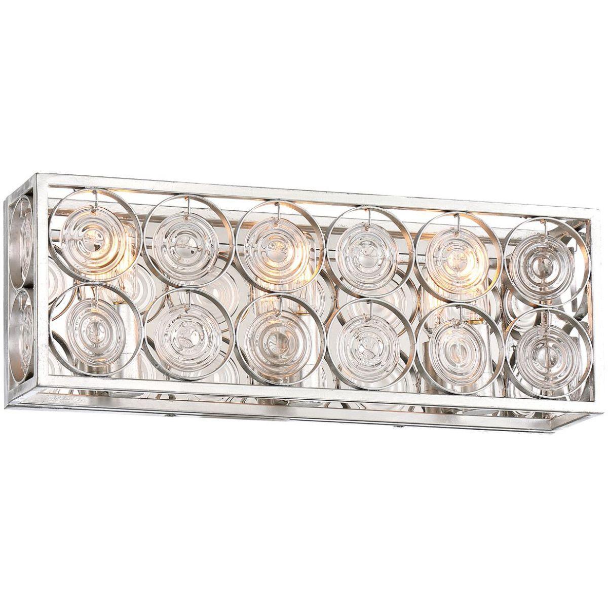 Culture Chic 2 Lights Bath Bar Silver finish - Bees Lighting