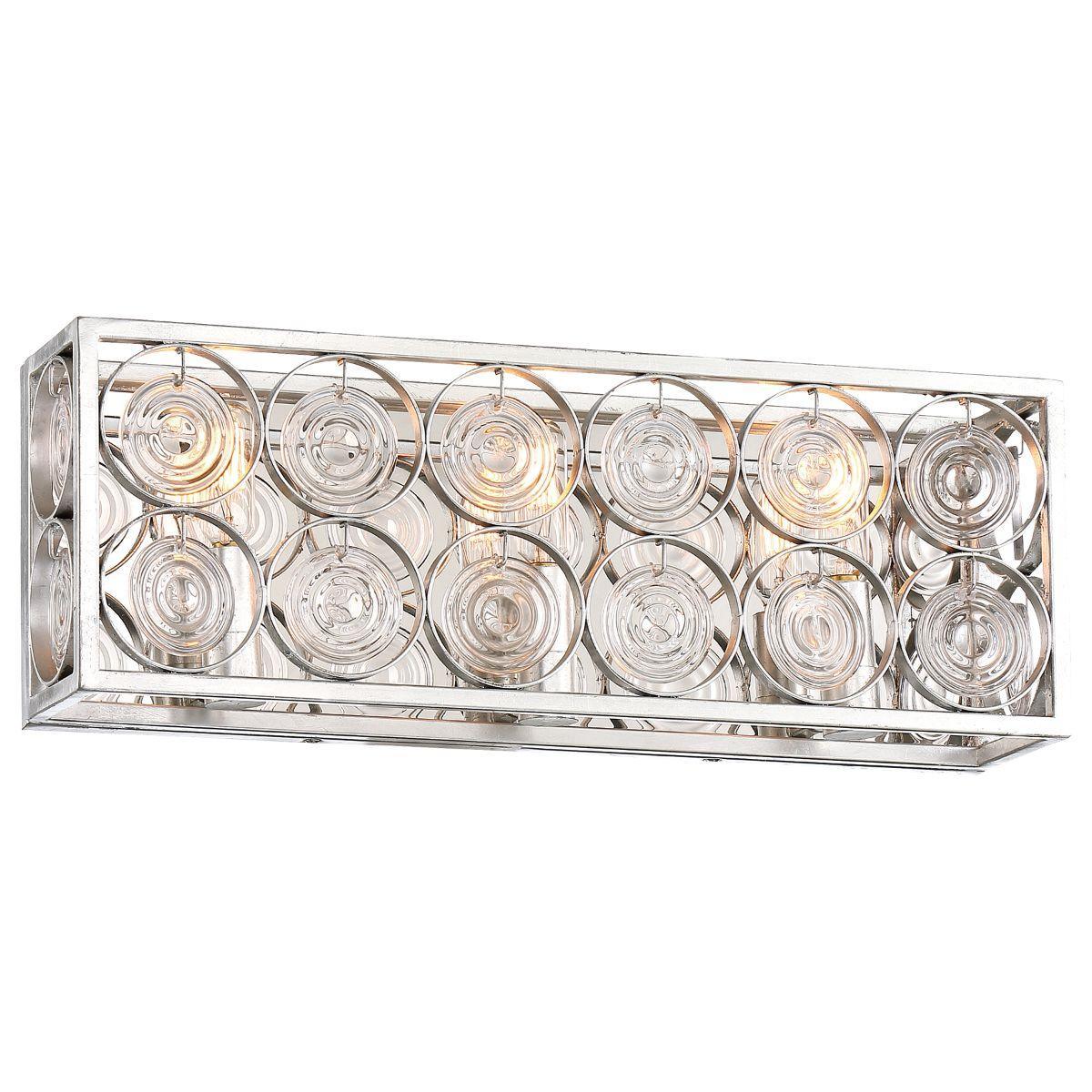 Culture Chic 2 Lights Bath Bar Silver finish - Bees Lighting