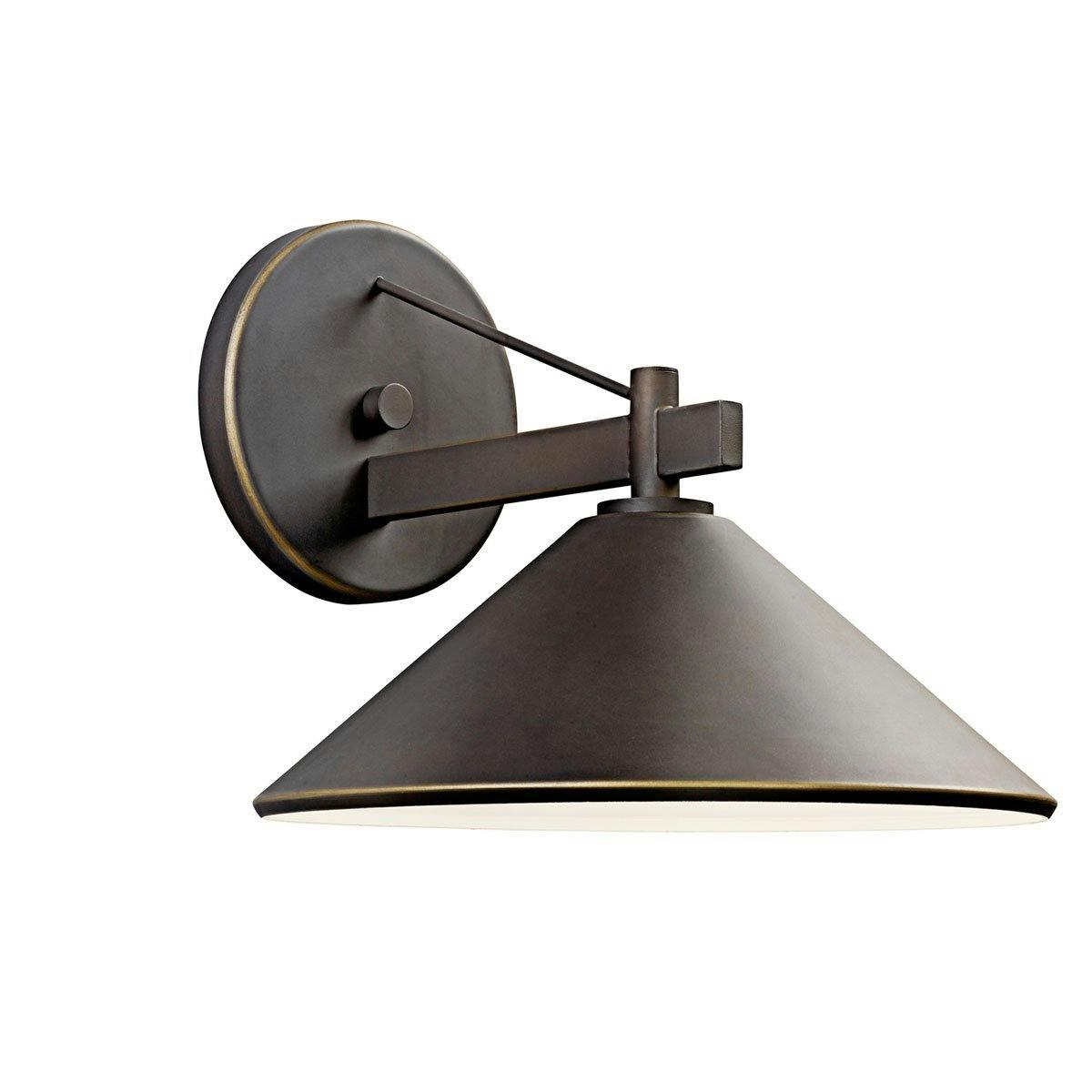 Ripley 12 In. Outdoor Barn Light Old Bronze Finish - Bees Lighting