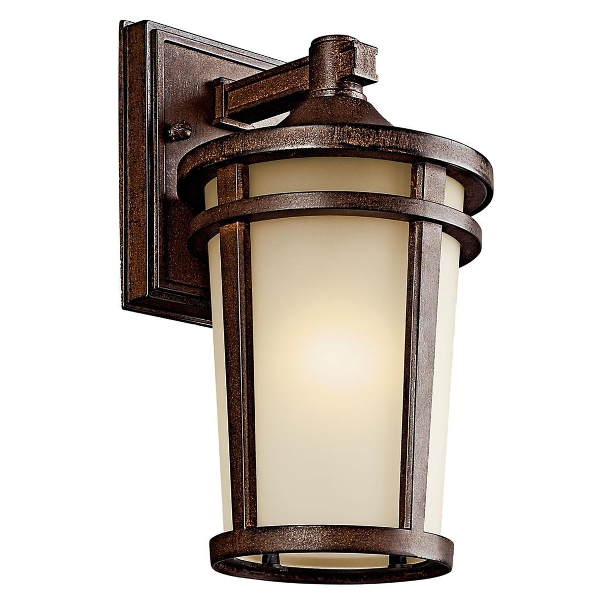 Atwood 11 in. Outdoor Wall Sconce Bronze Finish - Bees Lighting