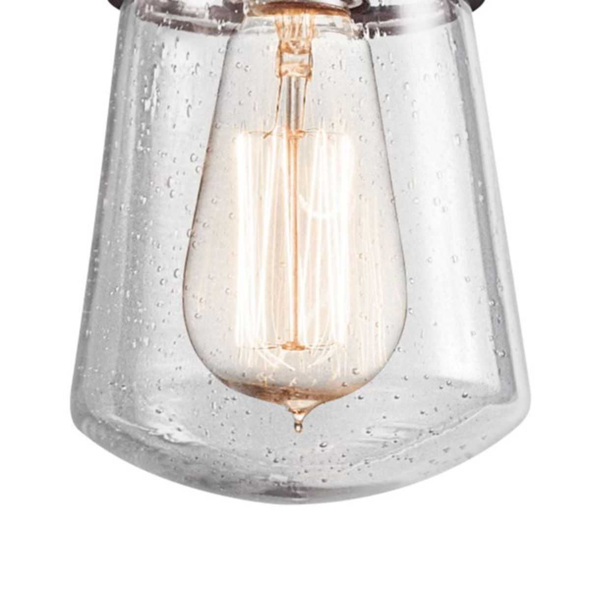 Lyndon 9.5 in. Outdoor Pendant Light Bronze Finish