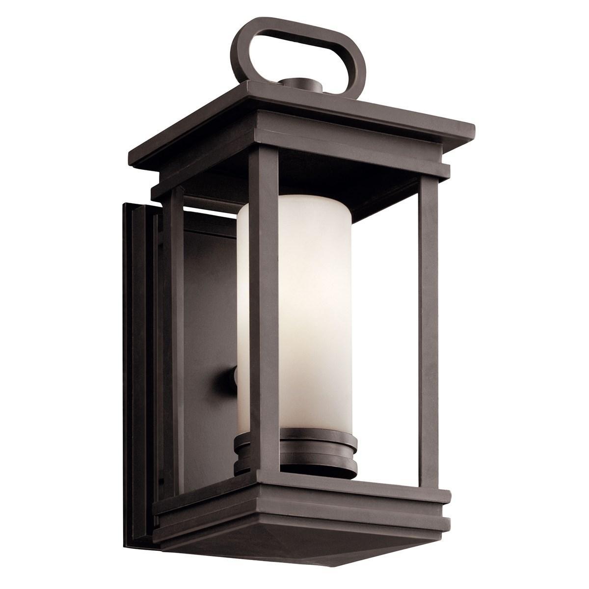 South Hope 12 in. Outdoor Wall Light Rubbed Bronze Finish - Bees Lighting