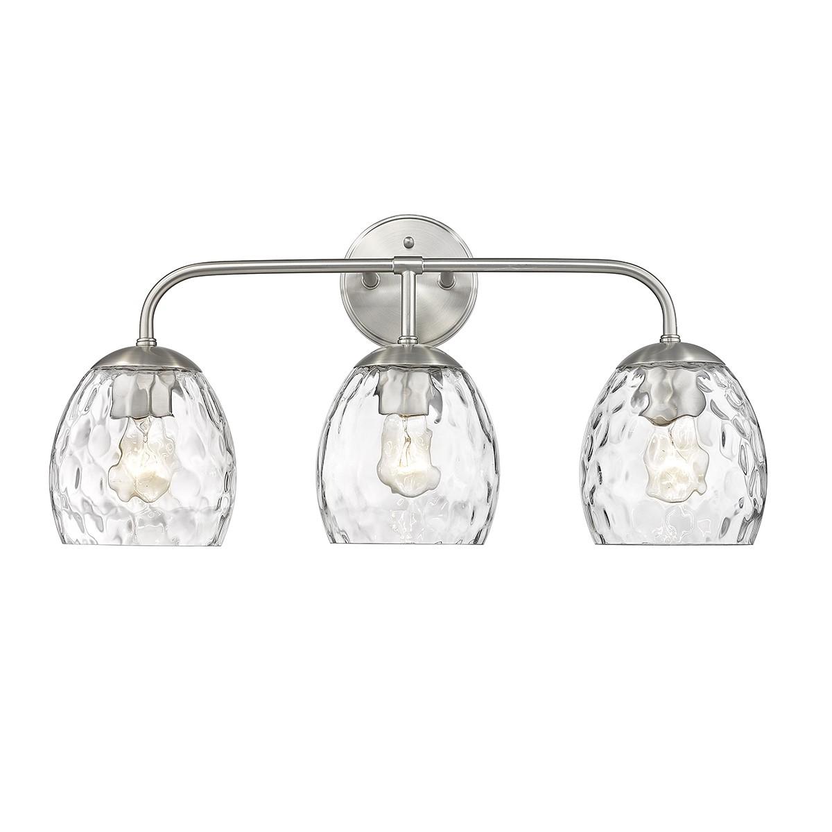 Gallos 24 in. 3 Lights Vanity Light Brushed Nickel Finish - Bees Lighting