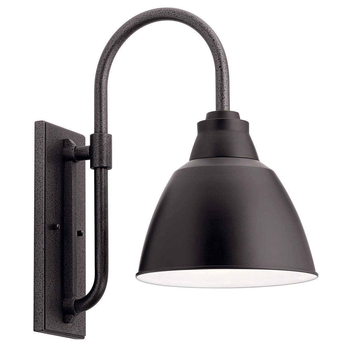 Pellinord 10 in. Outdoor Wall Light Black Finish - Bees Lighting