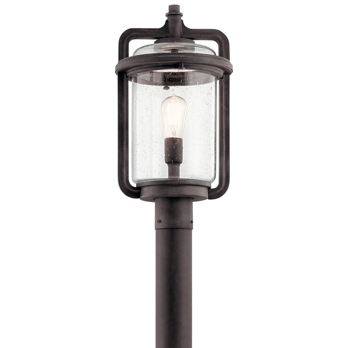 Andover 20" lantern head weathered zinc finish - Bees Lighting