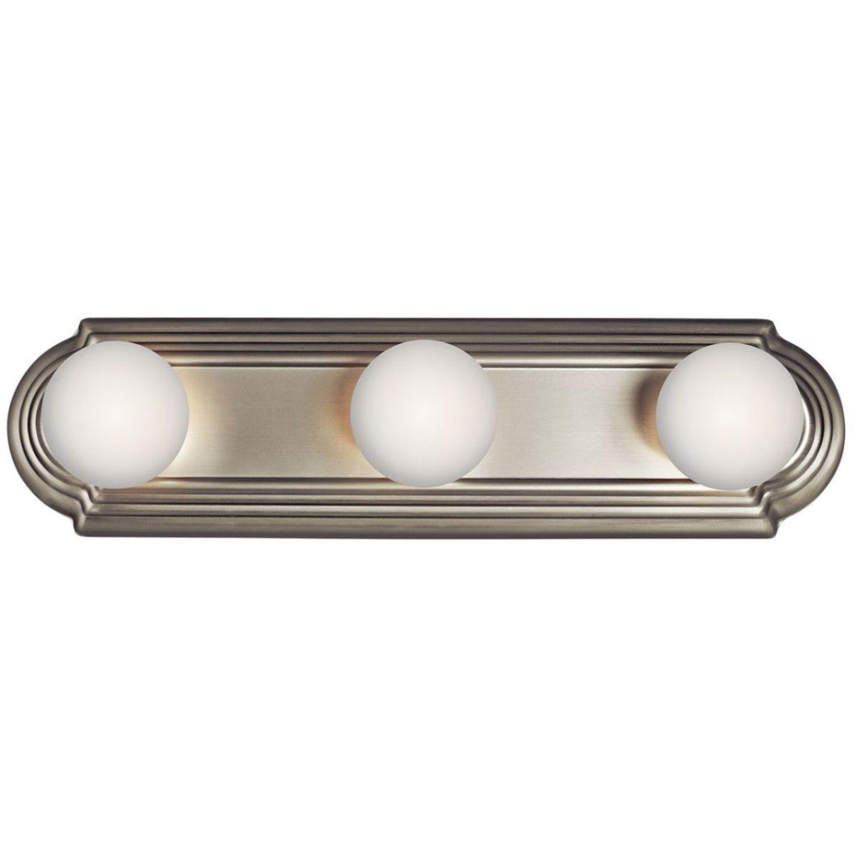 18 In. 3 Lights Bath Bar Nickel Finish - Bees Lighting