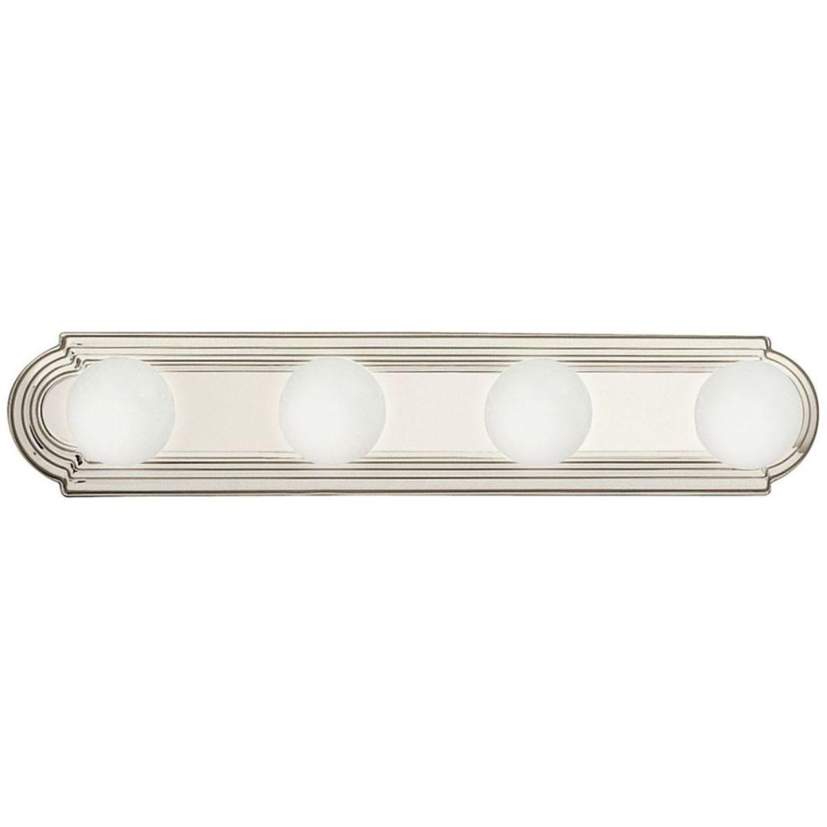 24 In. 4 Lights Bath Bar Nickel Finish - Bees Lighting