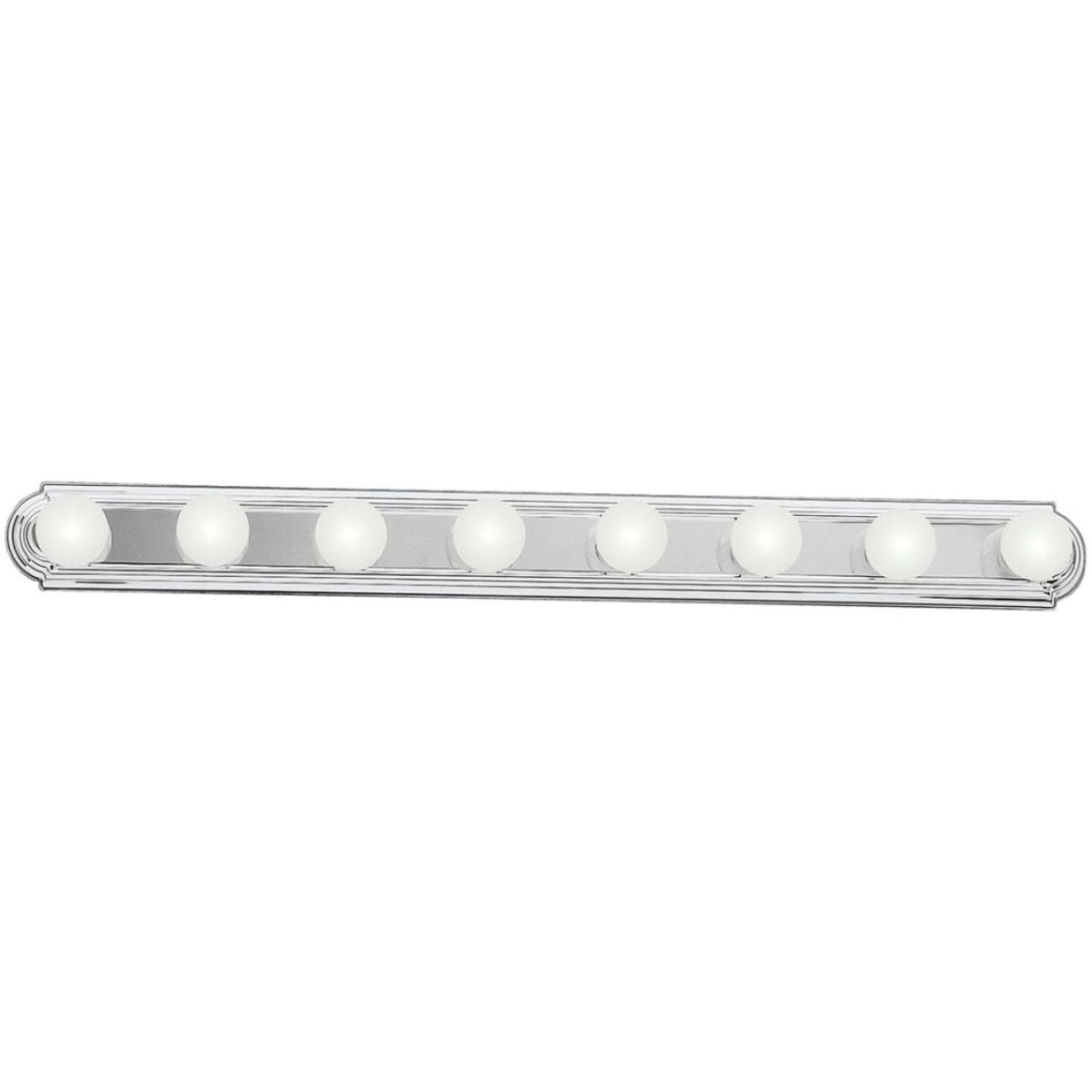 48" 8-Light Bath Bar Chrome Finish - Bees Lighting