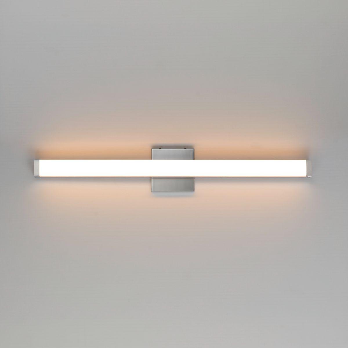 Spec 30 in. LED Bath Bar Selectable CCT Satin Nickel Finish - Bees Lighting