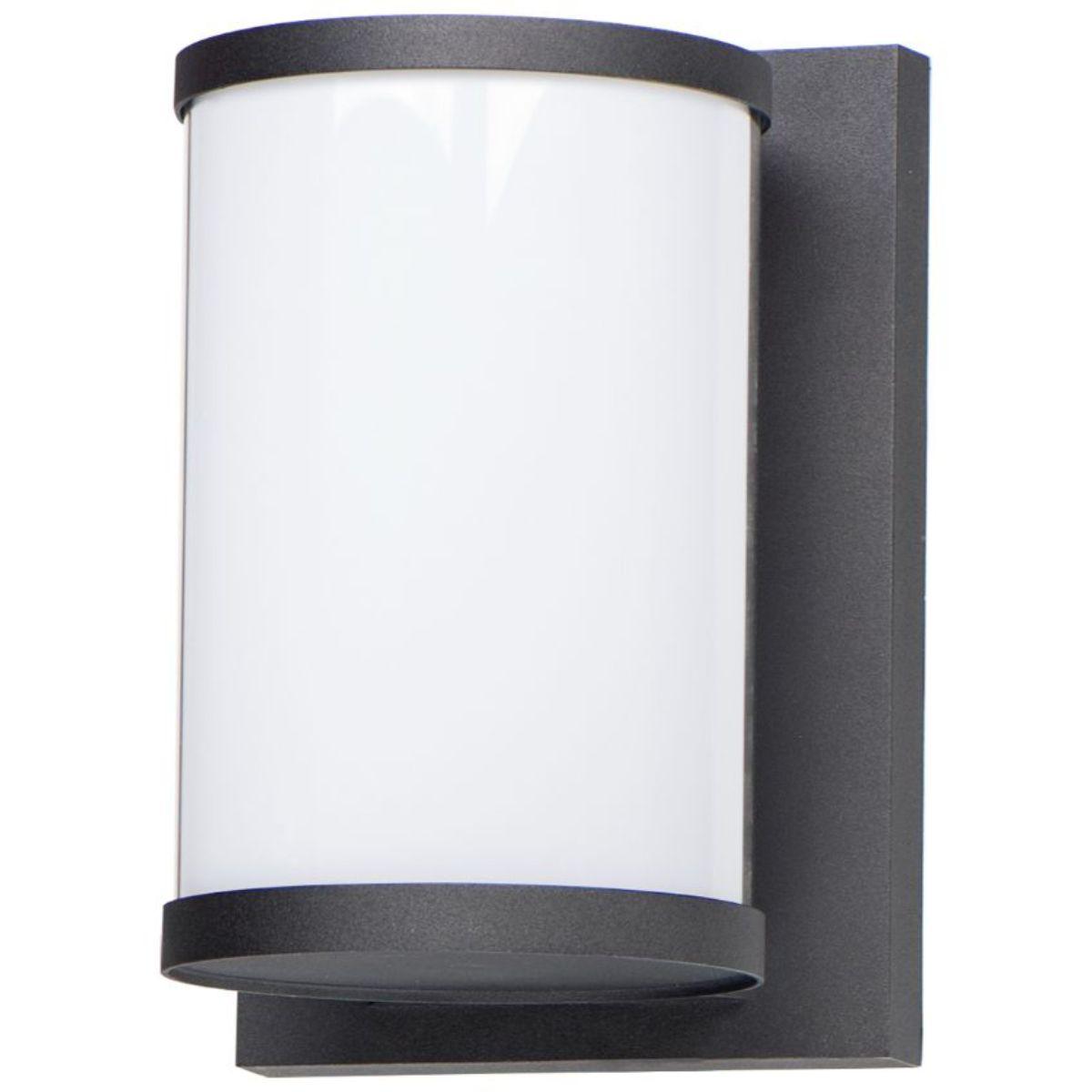 Barrel 10 In. LED Outdoor Wall Sconce 3000K Black Finish - Bees Lighting