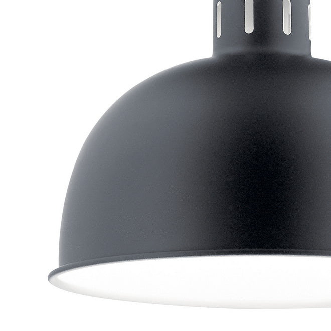 Zailey 12 in. Pendant Light Black Finish - Bees Lighting