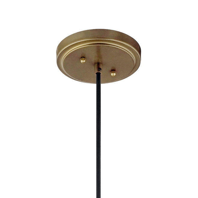 Zailey 12 in. Pendant Light Natural Brass Finish - Bees Lighting