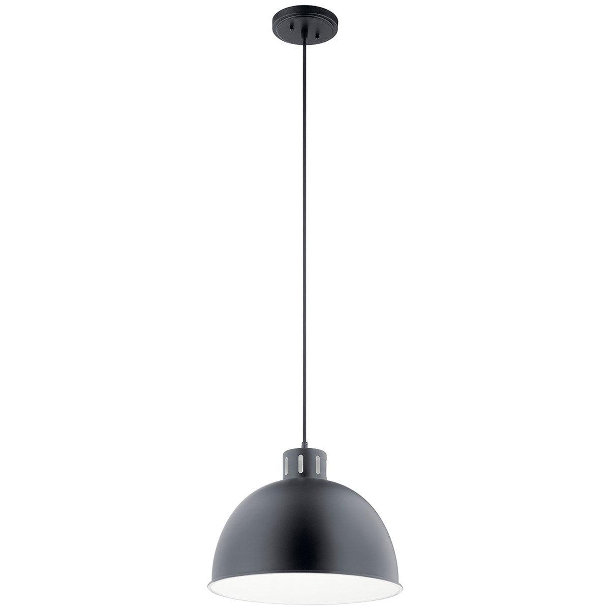 Zailey 16 in. Pendant Light Black Finish - Bees Lighting