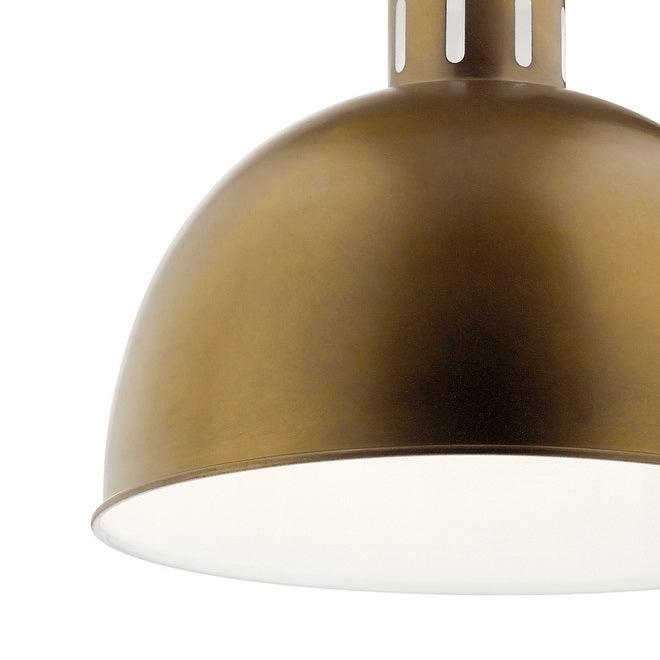 Zailey 16 in. Pendant Light Natural Brass Finish - Bees Lighting