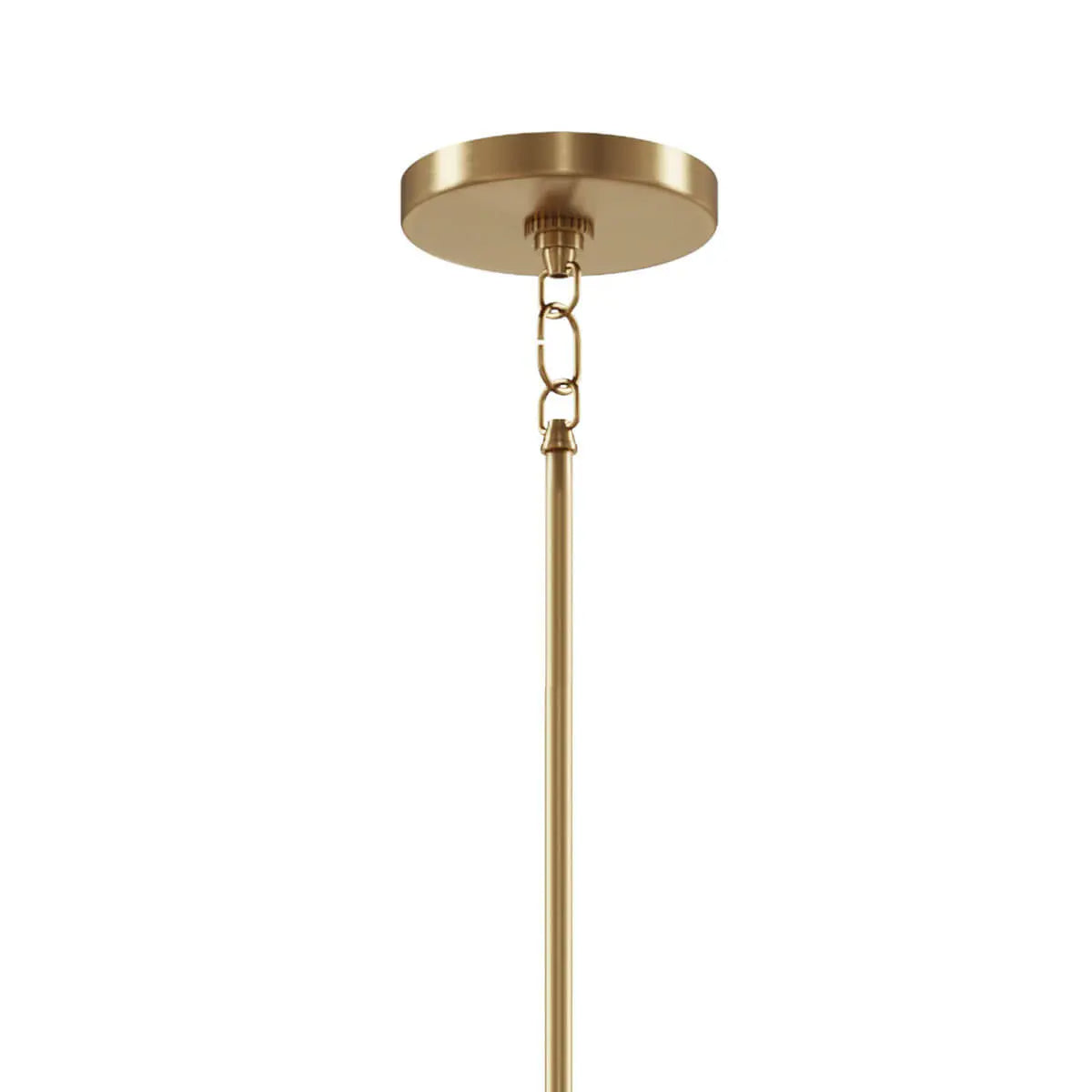 Emmala 27 in. 6 Lights Chandelier Brass Finish - Bees Lighting