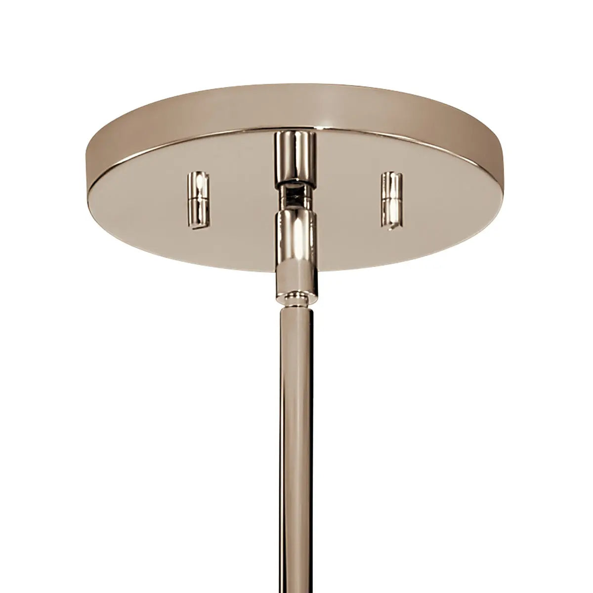 Tolani 34" 6-Light Chandelier, Polished Nickel Finish - Bees Lighting