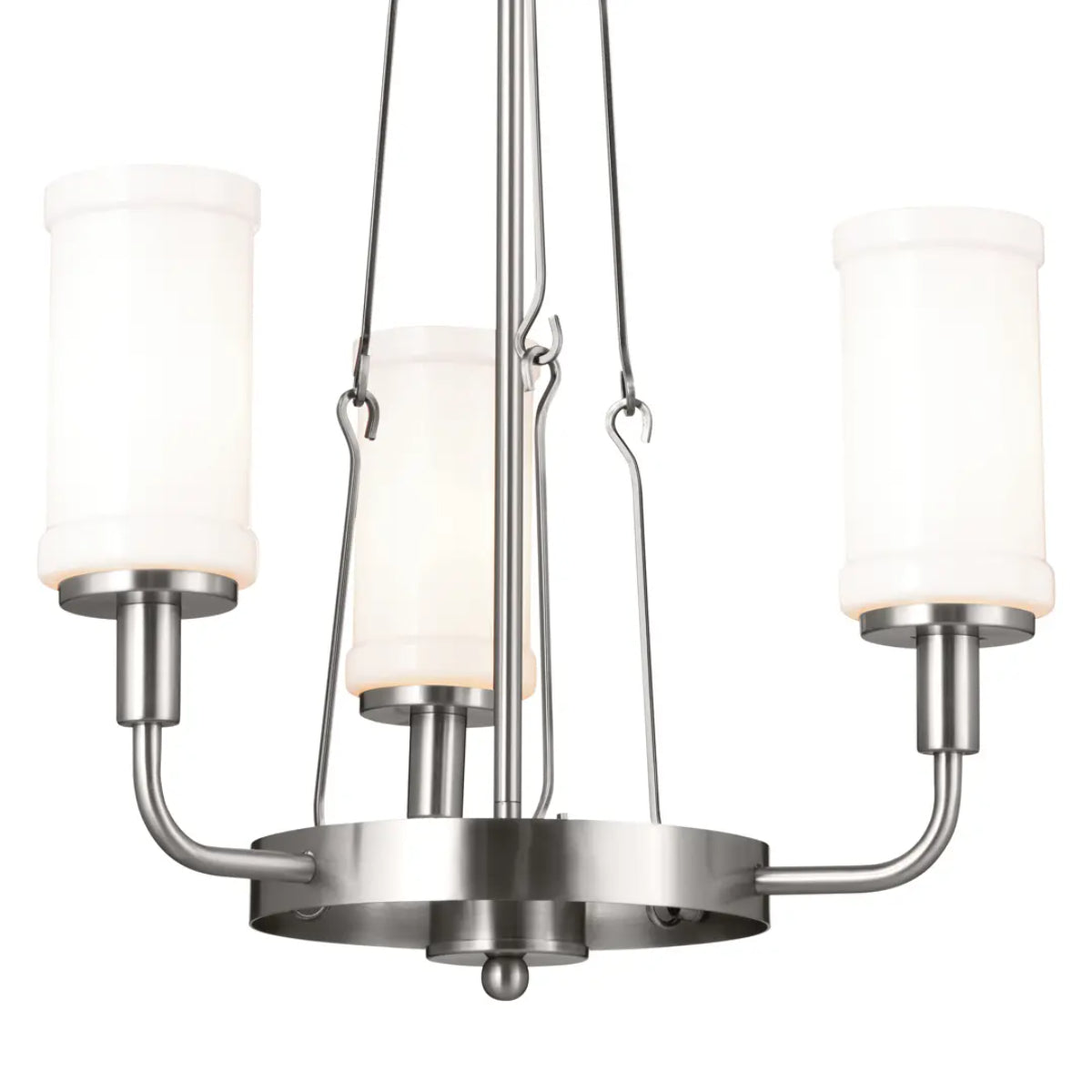 Vetivene 21" 3-Light Chandelier, Classic Pewter Finish - Bees Lighting