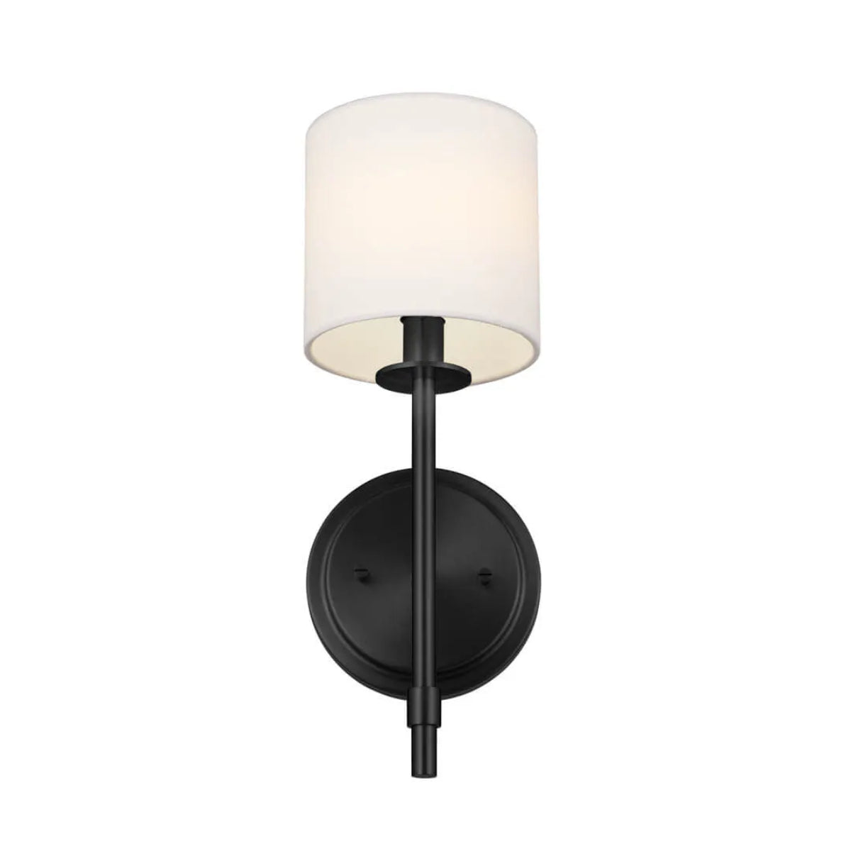 Ali 14" 1-Light Wall Sconce, Black Finish - Bees Lighting