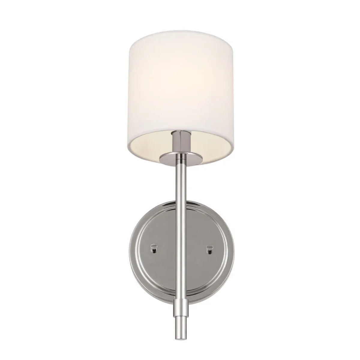 Ali 14" 1-Light Wall Sconce, Polished Nickel Finish - Bees Lighting