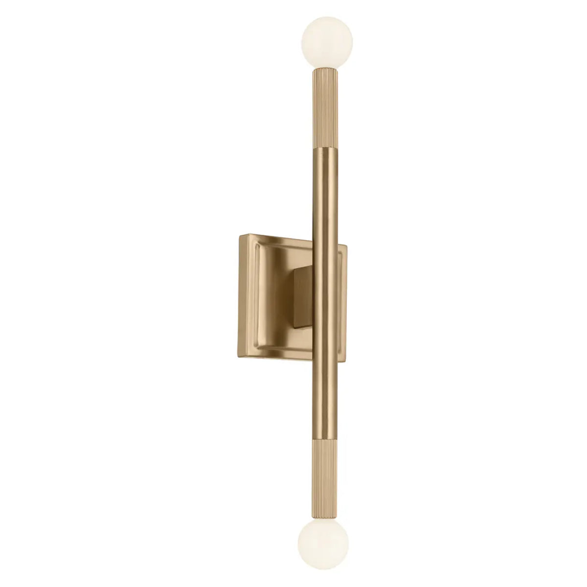 Odensa 17 in. 2 Lights Wall Light Champagne Bronze Finish - Bees Lighting