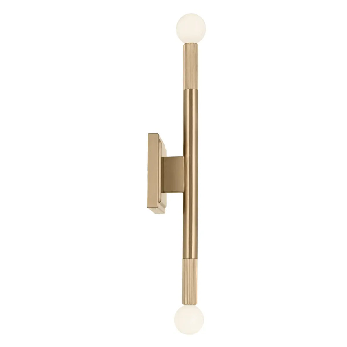 Odensa 17 in. 2 Lights Wall Light Champagne Bronze Finish - Bees Lighting