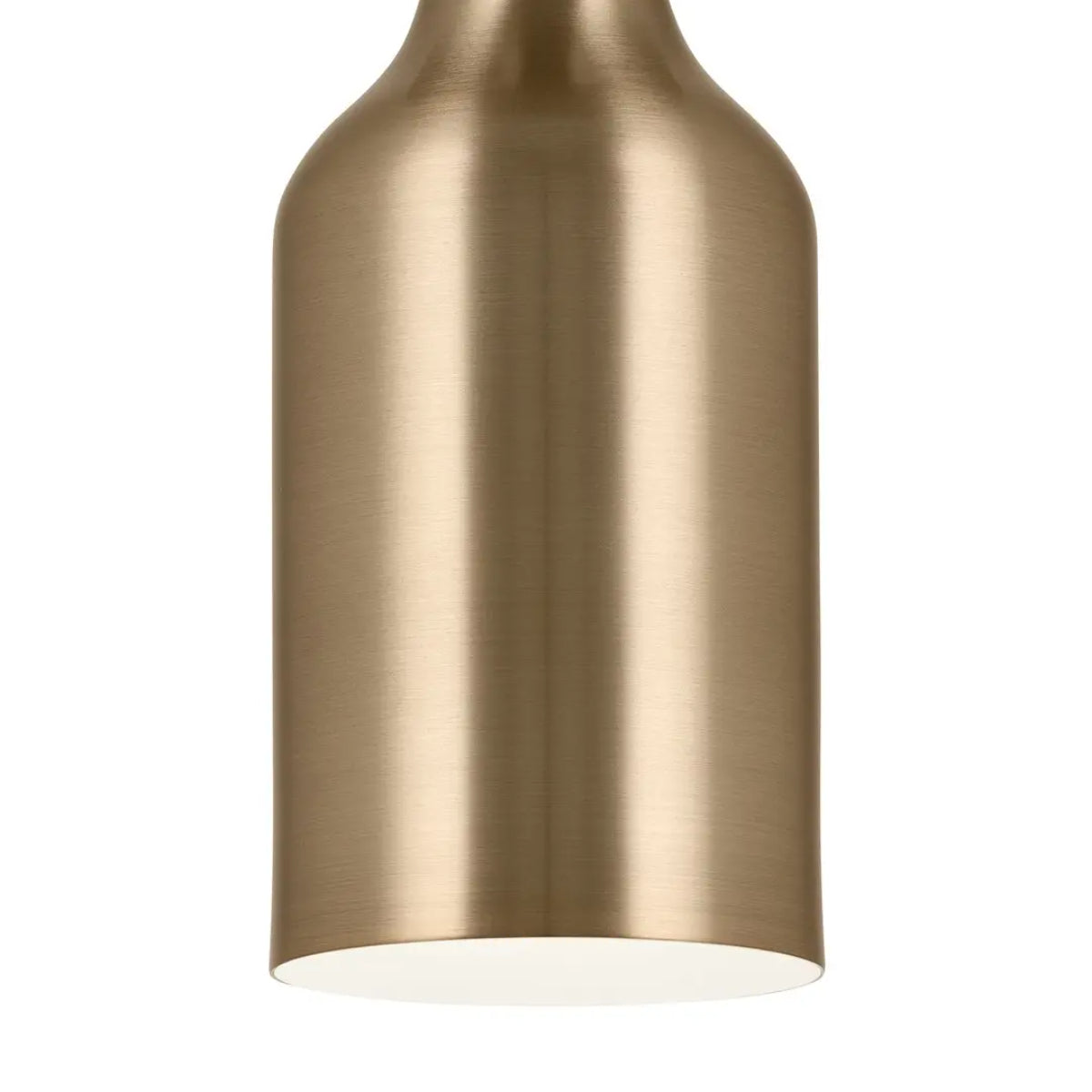 Sisu 9" 1-Light Semi-Flush Mount Light, Champagne Bronze Finish - Bees Lighting