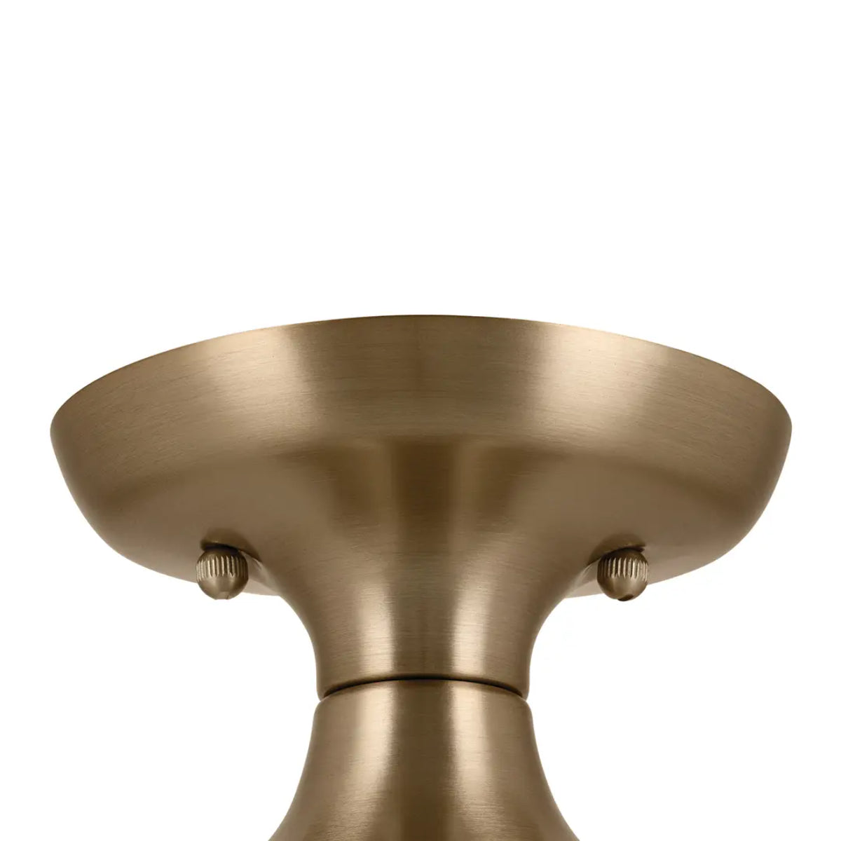 Sisu 9" 1-Light Semi-Flush Mount Light, Champagne Bronze Finish - Bees Lighting