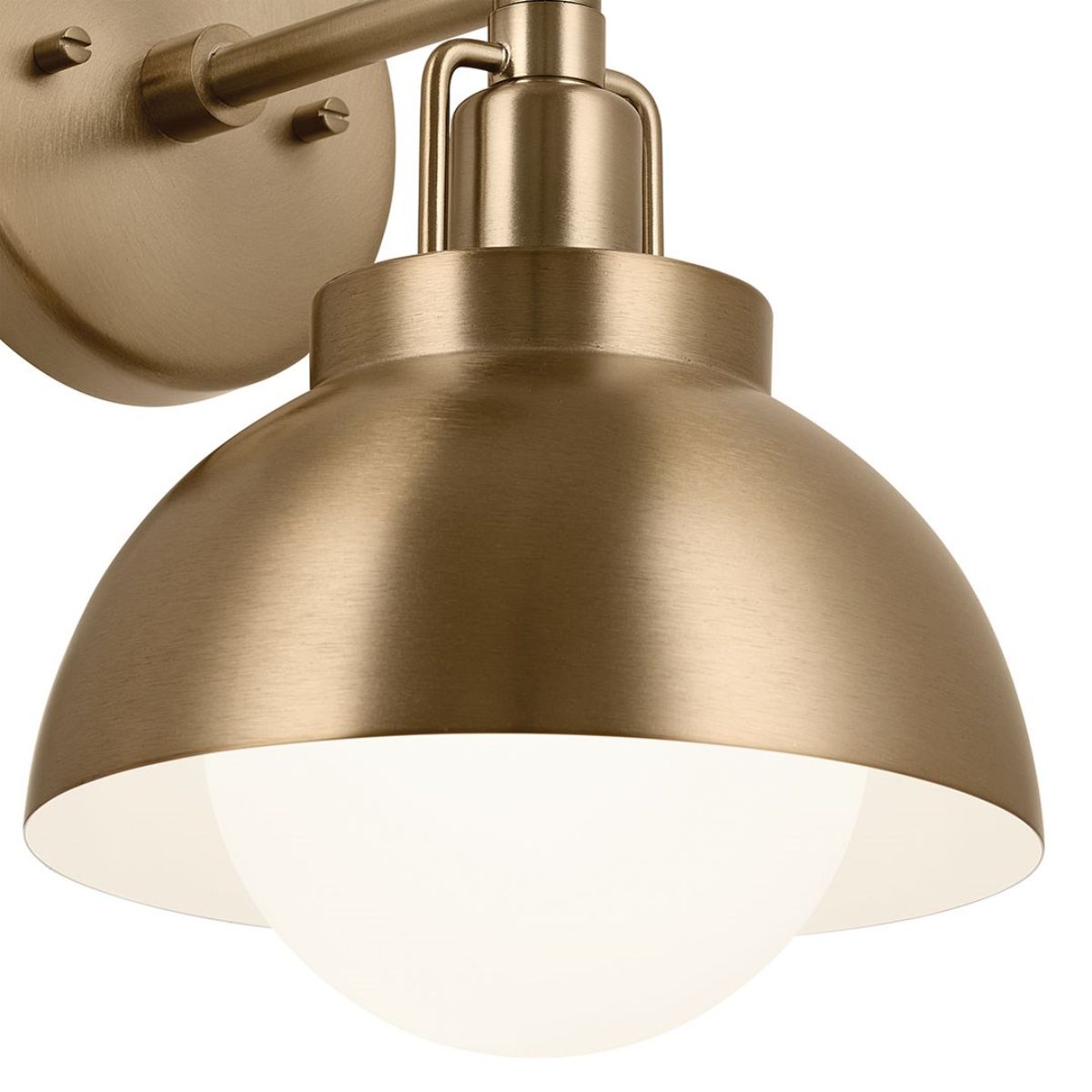 Niva 11 in. Semi-flush Mount Light Champagne Bronze Finish