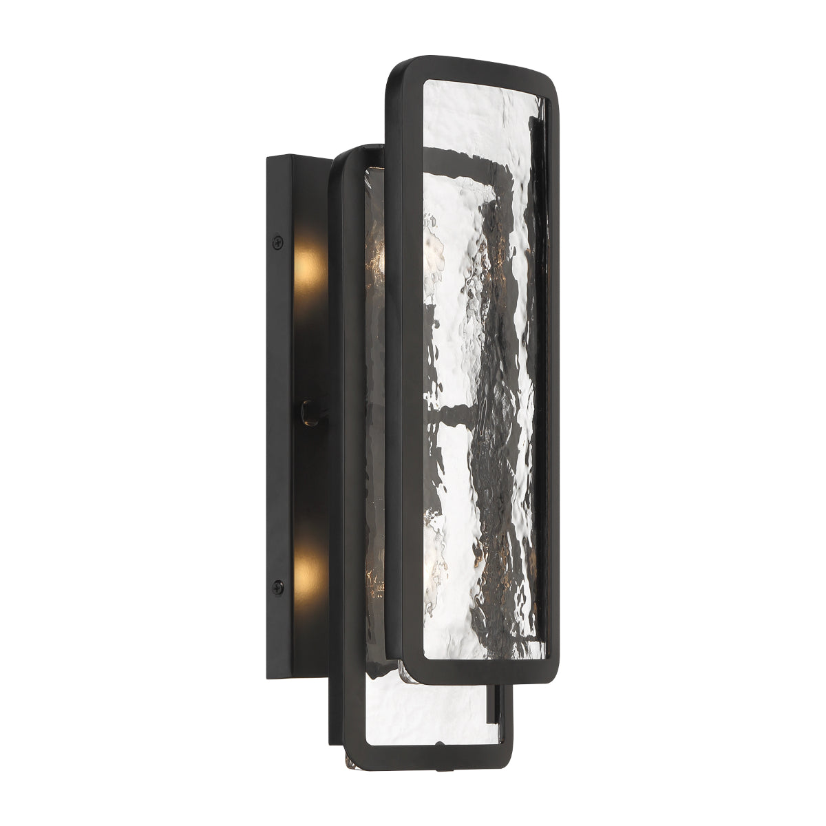 Bella Collina 16" 2 Lights Wall Sconce Black Finish