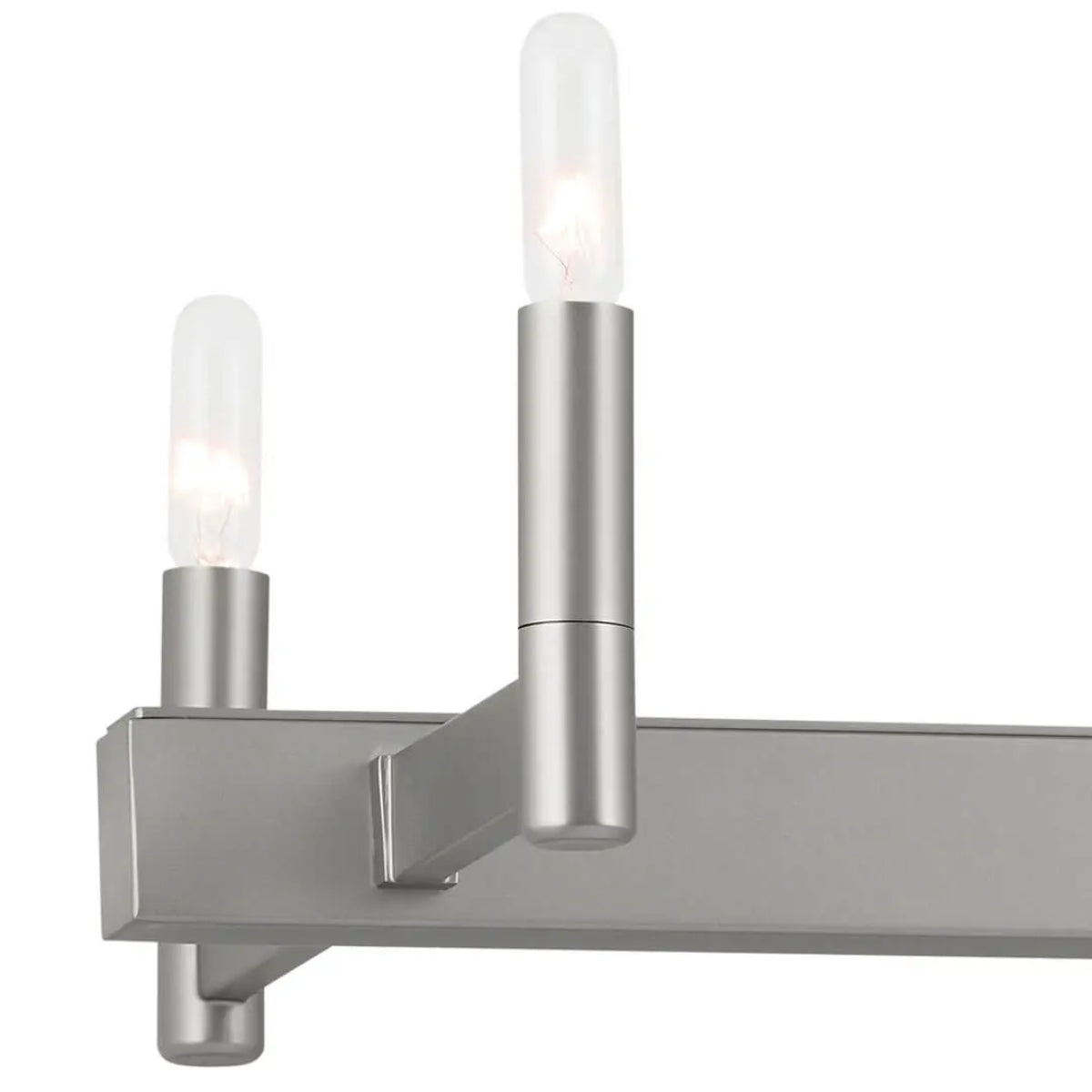 Erzo 50 in. 10 Lights Chandelier Satin Nickel Finish