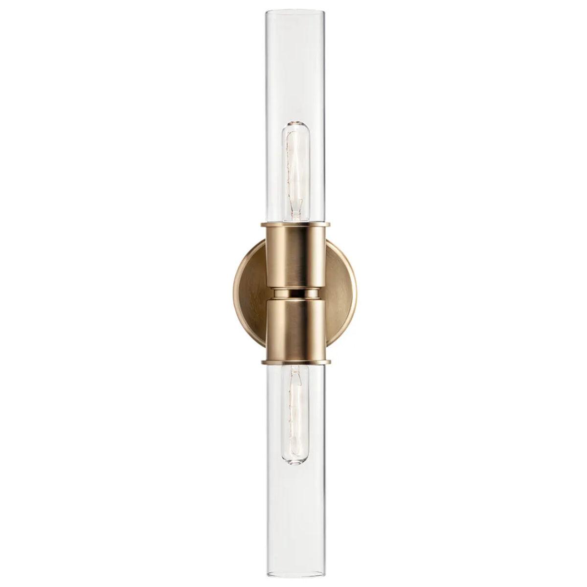 Aviv 24" 2-Lights Wall Sconce, Bronze Finish - Bees Lighting