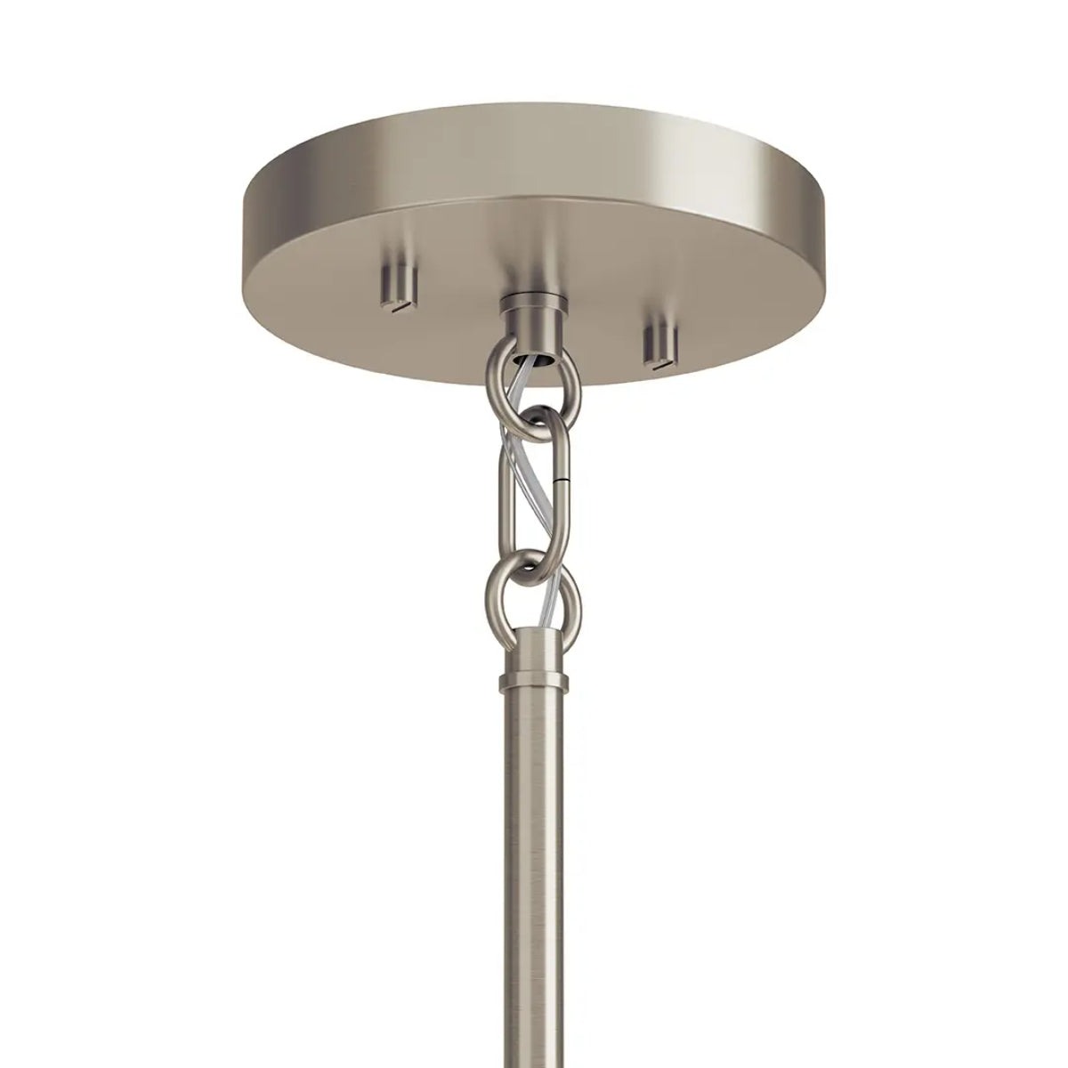 Madden 26" 5-Light Chandelier, Brushed Nickel Finish - Bees Lighting