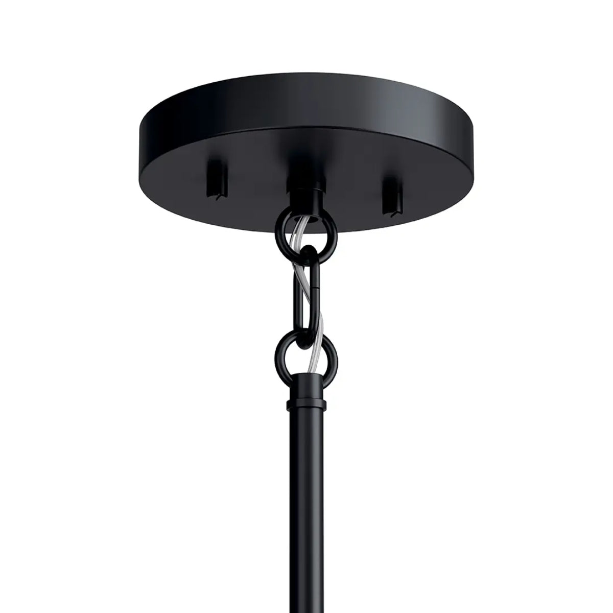 Madden 38" 6-Light Chandelier, Black Finish - Bees Lighting