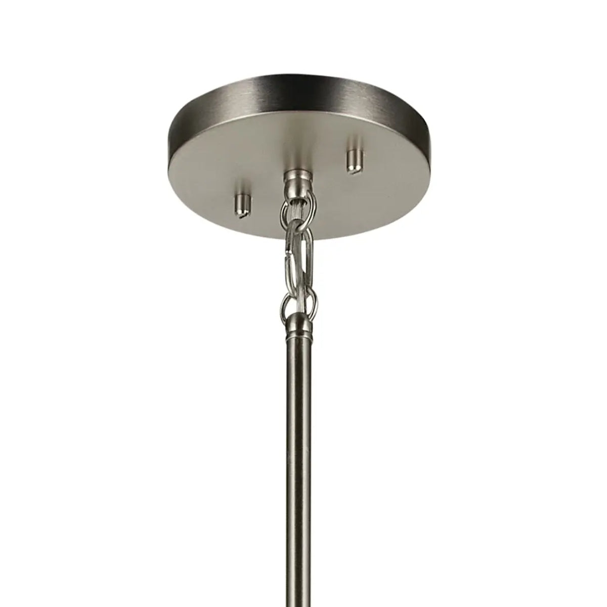 Madden 20" 8-Light Pendant Light, Brushed Nickel Finish - Bees Lighting