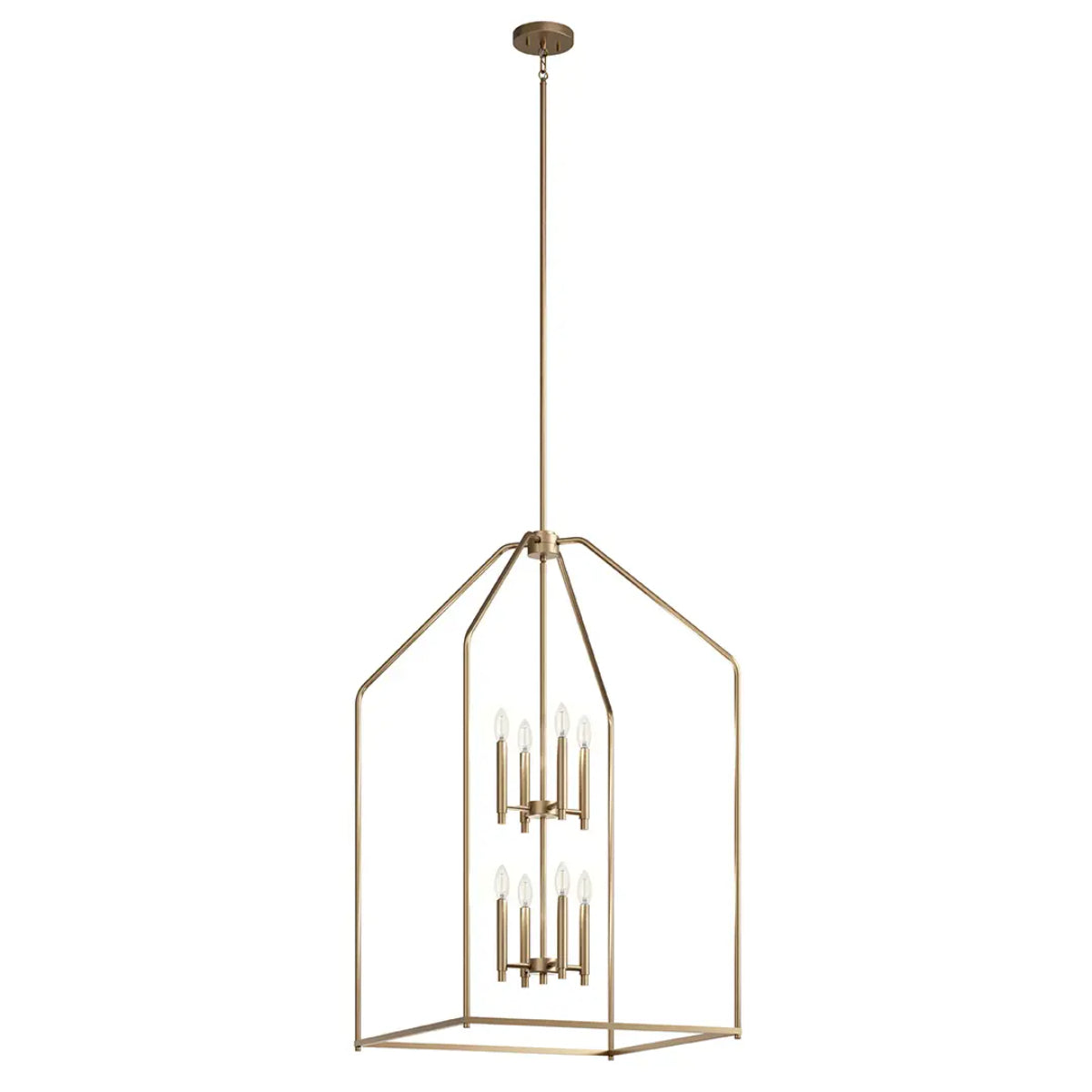 Madden 24" 8-Light Pendant Light, Champagne Bronze Finish