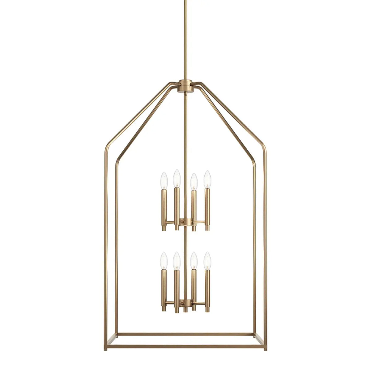 Madden 24" 8-Light Pendant Light, Champagne Bronze Finish