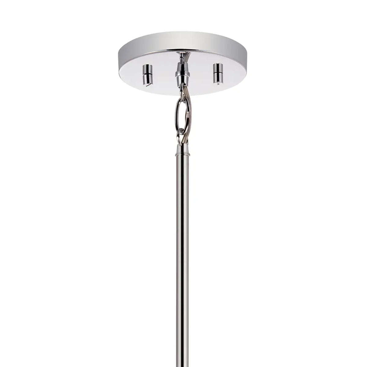 Madden 15" 1-Light Mini Pendant Light with Clear Glass, Chrome Finish - Bees Lighting