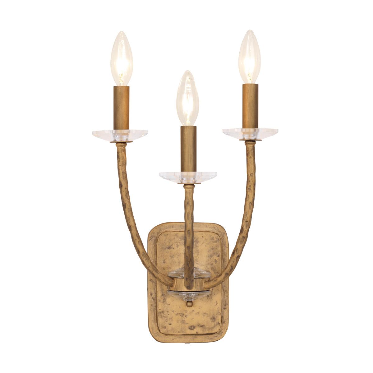 Atella Wall Sconce Gold Finish